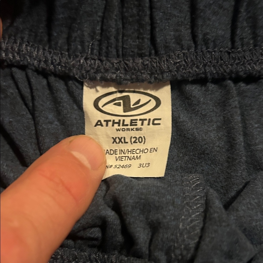 Athletic Works Navy Blue Shorts XXL